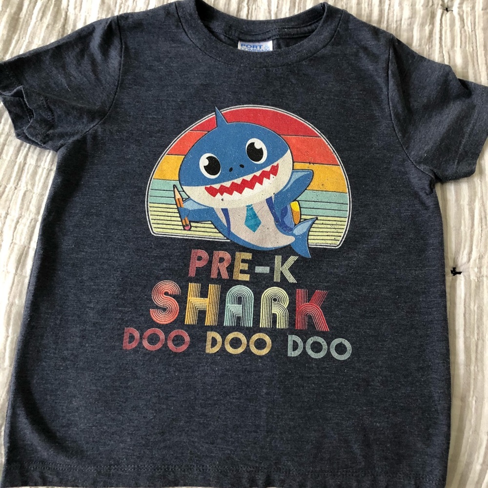 Pre-k shirt 🦈